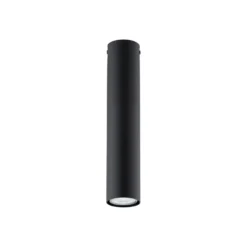 Deckenstrahler Tecno 1M, Stahl, GU10, Höhe 30 cm, schwarz