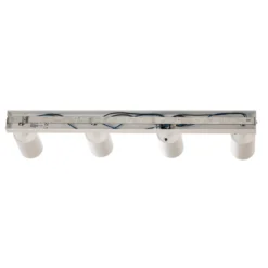 Deckenstrahler Zoom, 4-flammig, weiß, Metall, GU10