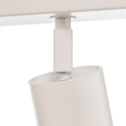 Deckenstrahler Zoom, 4-flammig, weiß, Metall, GU10
