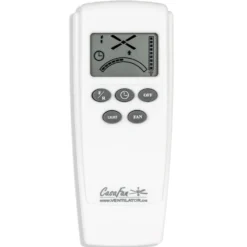 Deckenventilator AEROPLAN ECO, chrom/weiß, Ø 132 cm, leise