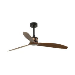 Deckenventilator Copper mit Fernbedienung, walnuss