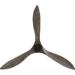 Deckenventilator Eco Airscrew 152 cm schwarz, Holz