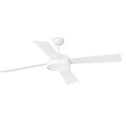 Deckenventilator Hydra, LED, Fernbedienung, weiß