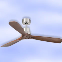 Deckenventilator Lantau, Remote, walnuss/stahl