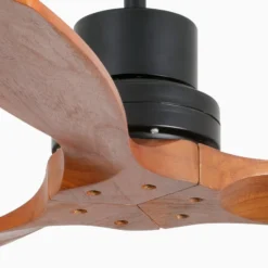 Deckenventilator Mini Lantau S, schwarz/walnuss