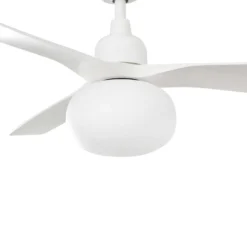 Deckenventilator mit Licht Outwood, weiß, DC, leise, Ø150cm