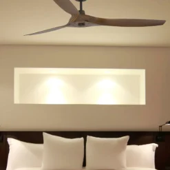 Deckenventilator Morea L, DC, 3 Flügel dunkelbraun