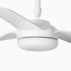 Deckenventilator Punt M, weiß, DC, leise, Ø 130 cm, Remote