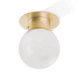 Decor Walther Globe 20 Deckenleuchte, gold/matt