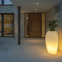 Dekolampe Storus V LED RGB+CCT bepflanzbar weiß