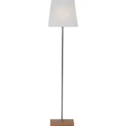 Dekoleuchte Moa, Kombi Stern + Schirm, Fuß eiche