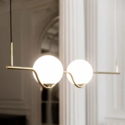 Designer-Pendelleuchte Le Vita, LED 2-flammig