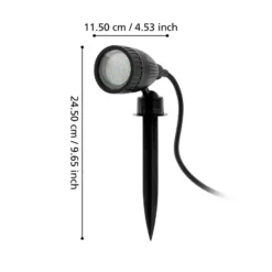 Dezenter LED-Erdspießstrahler Nema