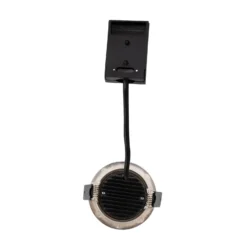 DOTLUX LED-Deckeneinbaulampe CIRCLEminidim edelstahl Ø 8,5cm