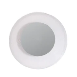 DOTLUX LED-Deckenlampe MOONBASE silber Ø 37 cm Alu/Acryl CCT