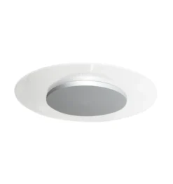 DOTLUX LED-Deckenlampe MOONBASE silber Ø 37 cm Alu/Acryl CCT