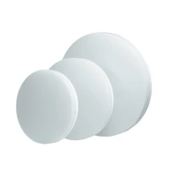 DOTLUX LED-Deckenlampe SURFACE, Ø 40 cm, weiß, PC, CCT, IP54