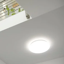 DOTLUX LED-Deckenleuchte LUNA, weiß, Ø 33 cm, PMMA, CCT IP44