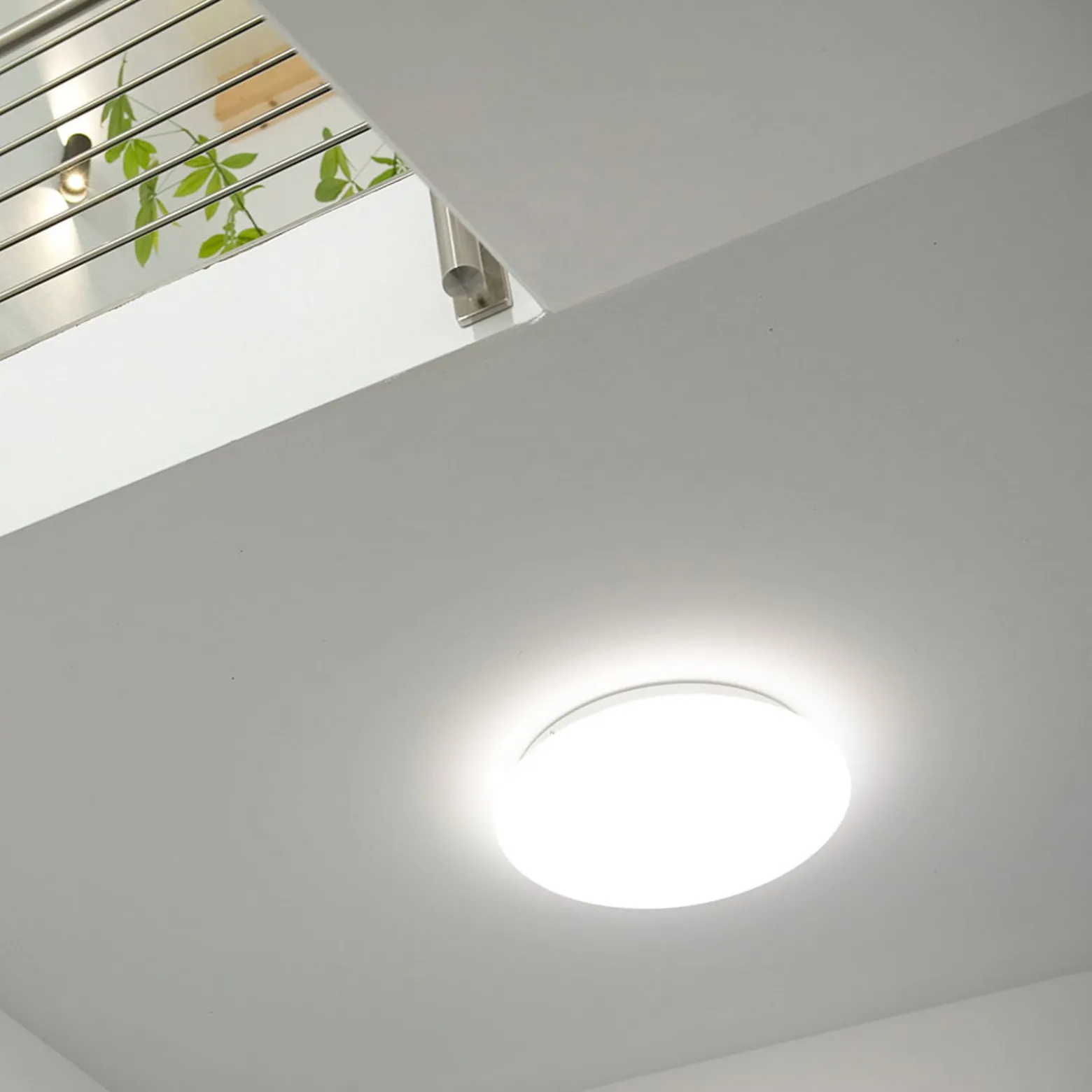 DOTLUX LED-Deckenleuchte LUNA, weiß, Ø 33 cm, PMMA, CCT IP44
