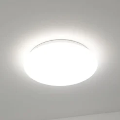 DOTLUX LED-Deckenleuchte LUNA, weiß, Ø 33 cm, PMMA, CCT IP44