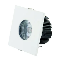 DOTLUX MULTIsun LED-Einbauleuchte, eckig, mattweiß