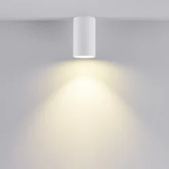 Downlight CAN, weiß, IP44, Ø 6 cm, Metall, GU10