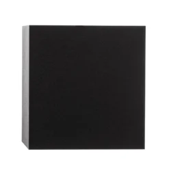 Downlight Cobble in eckiger Form, schwarz