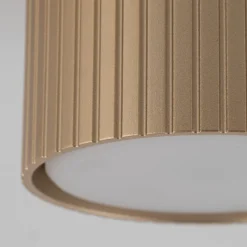 Downlight Ferro, beige, Kunststoff, 6 cm hoch, GX53