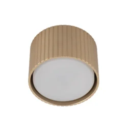Downlight Ferro, beige, Kunststoff, 6 cm hoch, GX53