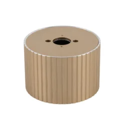 Downlight Ferro, beige, Kunststoff, 6 cm hoch, GX53