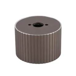 Downlight Ferro, braun, Kunststoff, 6 cm hoch, GX53