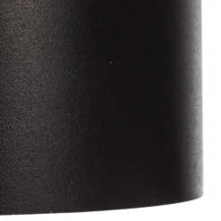 Downlight Point S, schwarz/weiß/schwarz
