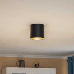 Downlight Point Tone, schwarz/gold