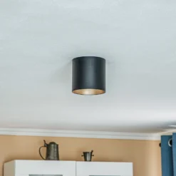 Downlight Point Tone, schwarz/gold