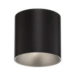 Downlight Point Tone, schwarz, innen silber