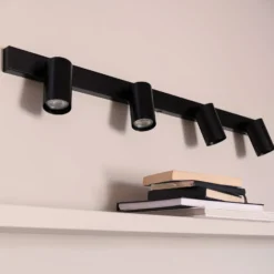 Dyberg Larsen Deckenstrahler Modern, schwarz, Länge 95 cm