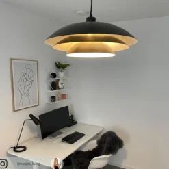 Dyberg Larsen DL45 Hängelampe Metall schwarz