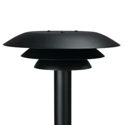 Dyberg Larsen DL25 Outdoor Poller schwarz Ø 25cm