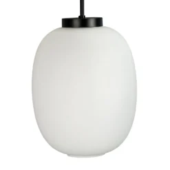 Dyberg Larsen DL39 Pendel Ø 25cm opalweiß/schwarz