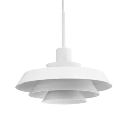 Dyberg Larsen DL30 Pendellampe Ø 30 cm, weiß