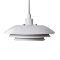 Dyberg Larsen DL20 Pendellampe Ø 20 cm weiß