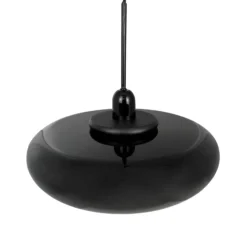 Dyberg Larsen Hängelampe Planet, schwarz, Ø 40 cm, Metall