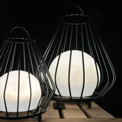 Dyberg Larsen LED-Akku-Tischlampe Evesham, Höhe 23 cm