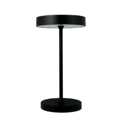Dyberg Larsen LED-Akku-Tischlampe Starlight, schwarz, Metall