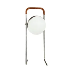 Dyberg Larsen LED-Akkutischleuchte Mova, braun, IP44
