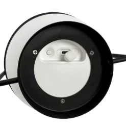 Dyberg Larsen LED-Solarlampe Summer, weiß/schwarz Höhe 26 cm