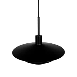 Dyberg Larsen Pendellampe Kay, Ø 40 cm, schwarz, Metall