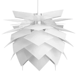 Dyberg Larsen PineApple M Hängeleuchte Ø 45cm weiß