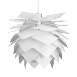 Dyberg Larsen PineApple S Hängeleuchte Ø 35cm weiß