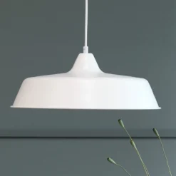 Dyberg Larsen Raw Hängelampe, weiß
